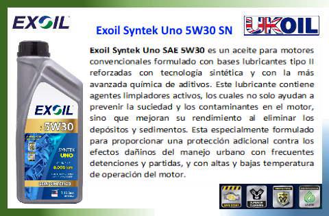 Exoil Syntek Uno 5W30 SN